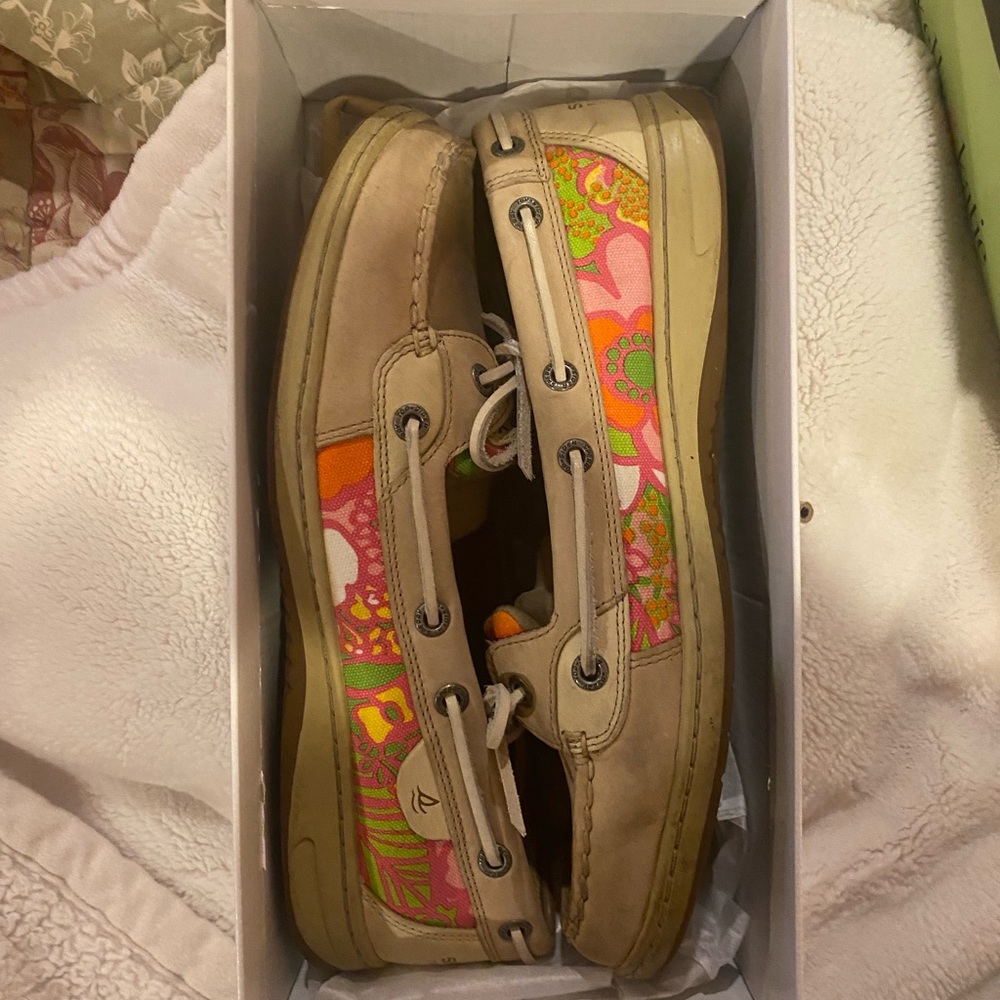 Sperry Angelfish size 9.5 EUC rare